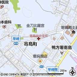 寄島総合支所周辺の地図