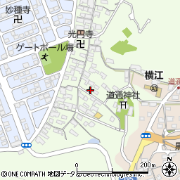 岡山県笠岡市横島1352周辺の地図