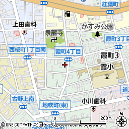 有限会社早川酒店周辺の地図