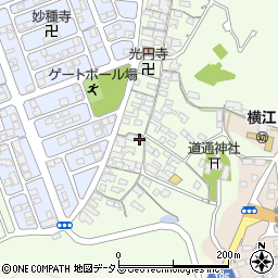 岡山県笠岡市横島1261周辺の地図