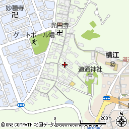 岡山県笠岡市横島1351周辺の地図