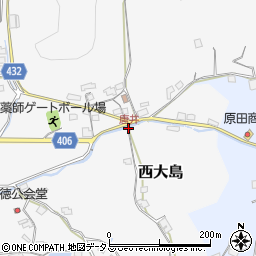 唐井周辺の地図