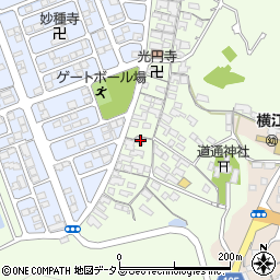 岡山県笠岡市横島1258周辺の地図
