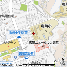 広島市立亀崎小学校周辺の地図