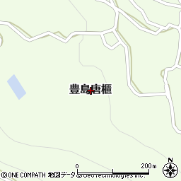 香川県小豆郡土庄町豊島唐櫃周辺の地図