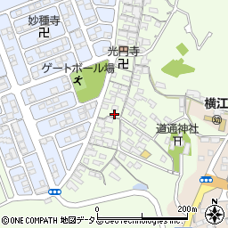 岡山県笠岡市横島1254周辺の地図