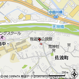 広島県福山市佐波町716-1周辺の地図