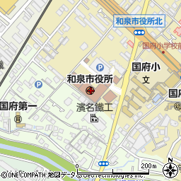 〒594-0000 大阪府和泉市（以下に掲載がない場合）の地図