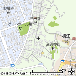 岡山県笠岡市横島1343周辺の地図