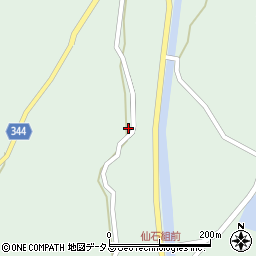 広島県三原市久井町山中野2091周辺の地図