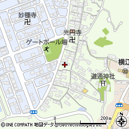 岡山県笠岡市横島1253周辺の地図