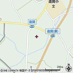 広島県東広島市高屋町造賀3562周辺の地図