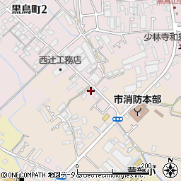 大阪府和泉市黒鳥町142周辺の地図