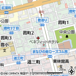 エイブルネットワーク福山店周辺の地図