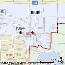 奈良県橿原市和田町18周辺の地図