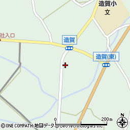 広島県東広島市高屋町造賀3595周辺の地図