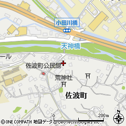 広島県福山市佐波町707周辺の地図