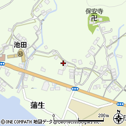 香川県小豆郡小豆島町蒲生1417周辺の地図