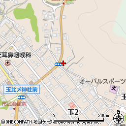 金谷塗料店周辺の地図