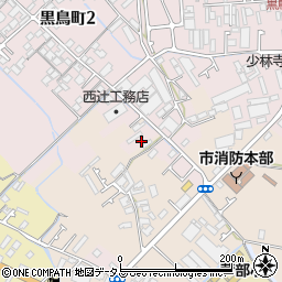 大阪府和泉市黒鳥町141周辺の地図