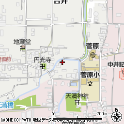 奈良県大和高田市吉井365周辺の地図