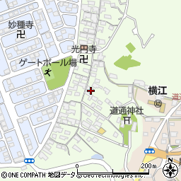 岡山県笠岡市横島1344周辺の地図