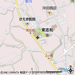 東志和郵便局周辺の地図