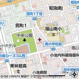 広島県福山市明治町2-28周辺の地図