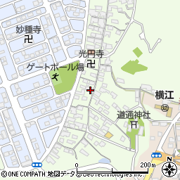 岡山県笠岡市横島1245周辺の地図
