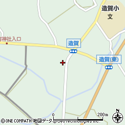 広島県東広島市高屋町造賀3598周辺の地図