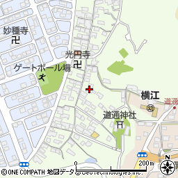 岡山県笠岡市横島1369周辺の地図