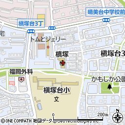 槙塚周辺の地図