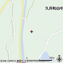 広島県三原市久井町山中野1990周辺の地図