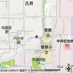 奈良県大和高田市吉井248周辺の地図