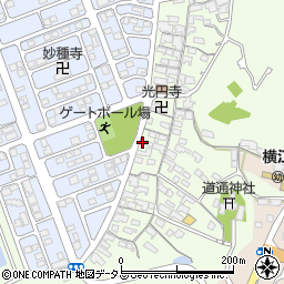 岡山県笠岡市横島1246周辺の地図