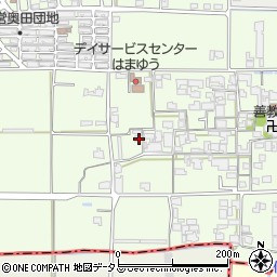 奈良県大和高田市奥田296周辺の地図