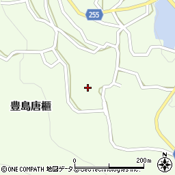 香川県小豆郡土庄町豊島唐櫃1032-3周辺の地図