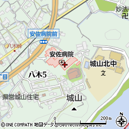 ヤマザキＹショップ安佐病院店周辺の地図