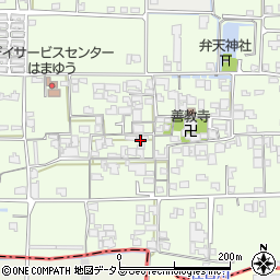 奈良県大和高田市奥田周辺の地図