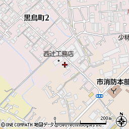 大阪府和泉市黒鳥町140周辺の地図