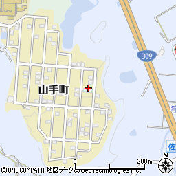 大阪府富田林市山手町10周辺の地図