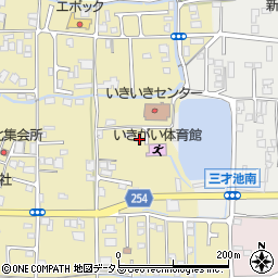 奈良県葛城市林堂118周辺の地図