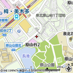 三井住友銀行和泉中央支店周辺の地図
