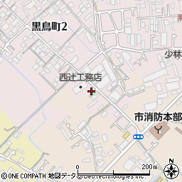 大阪府和泉市黒鳥町52周辺の地図