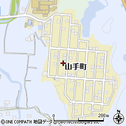 大阪府富田林市山手町14周辺の地図