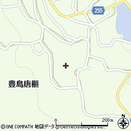 香川県小豆郡土庄町豊島唐櫃1032周辺の地図