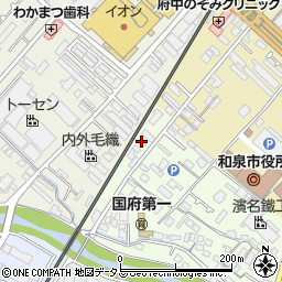 大阪ポプリン株式会社周辺の地図
