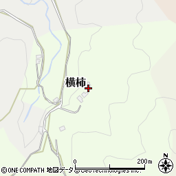 奈良県桜井市横柿61周辺の地図