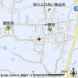 奈良県葛城市寺口766周辺の地図