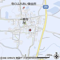 奈良県葛城市寺口788周辺の地図
